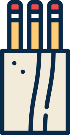 Pencil Case Sketch Style Svg Vector, Free Vectors File